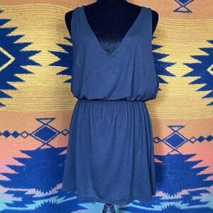 NWT Becca Summer Tank Mini Dress. Elastic Waist. Large. Boho. Festival. Hippie.